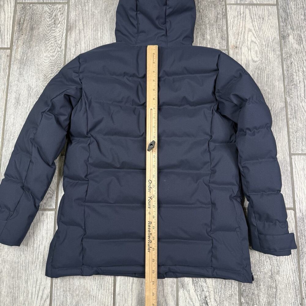 Real Madrid Official Kids Outerwear Long Padded Parka Coat Navy Blue Size 9/10 - Picture 14 of 14